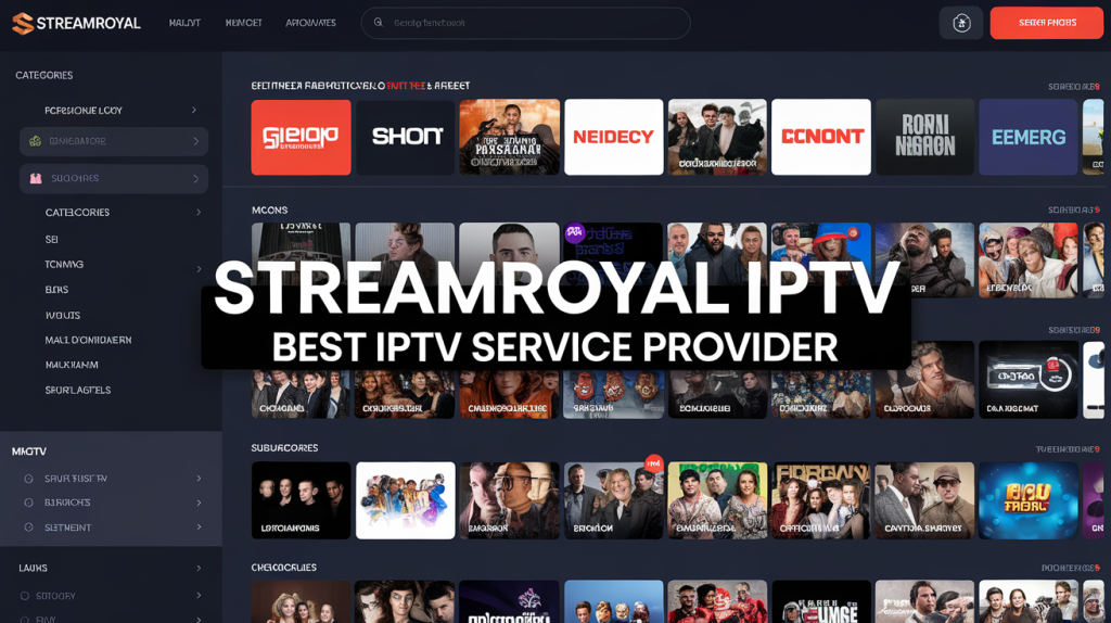 StreamRoyal IPTV Best IPTV Service Provider 2025